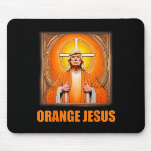 Jesus Funny Trump 1 Mouse Pad