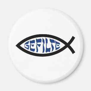 Jesus Gefilte Fish - Jewish Passover Humour Magnet