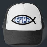 Jesus Gefilte Fish - Jewish Passover Humour Trucker Hat<br><div class="desc">Funny Jewish Humour Gefilte Fish T-Shirts & Gifts For Chanukah,  Passover,  or any Jewish Holiday.</div>