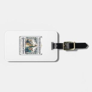 Jesus Genealogy Family Tree Shirt Faith Based Desi Luggage Tag