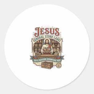 Jesus General Store Label Jesus General Store Chri