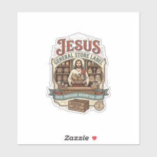Jesus General Store Label Jesus General Store Chri