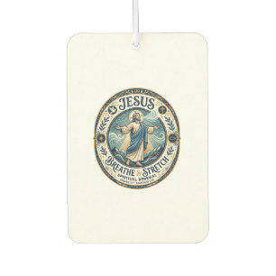 Jesus Gentle Movement Wellness Shirt Faith Based D Car Air Freshener
