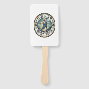 Jesus Gentle Movement Wellness Shirt Faith Based D Hand Fan