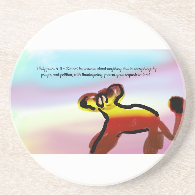 jesus get this  coaster (Front)