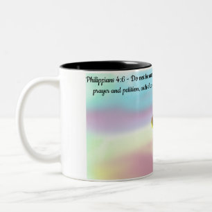 jesus get this Two-Tone coffee mug