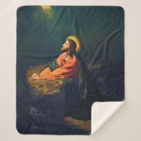 Jesus Gethsemane Agony Garden Mount Olives Hofman