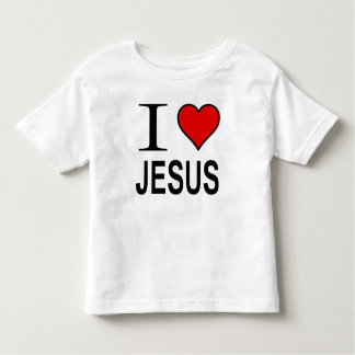 Jesus gifts I love Jesus logo on T shirt