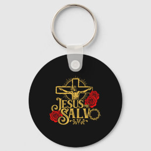 Jesus God Lover Jesus Es El Camino La Verdad Y La  Key Ring