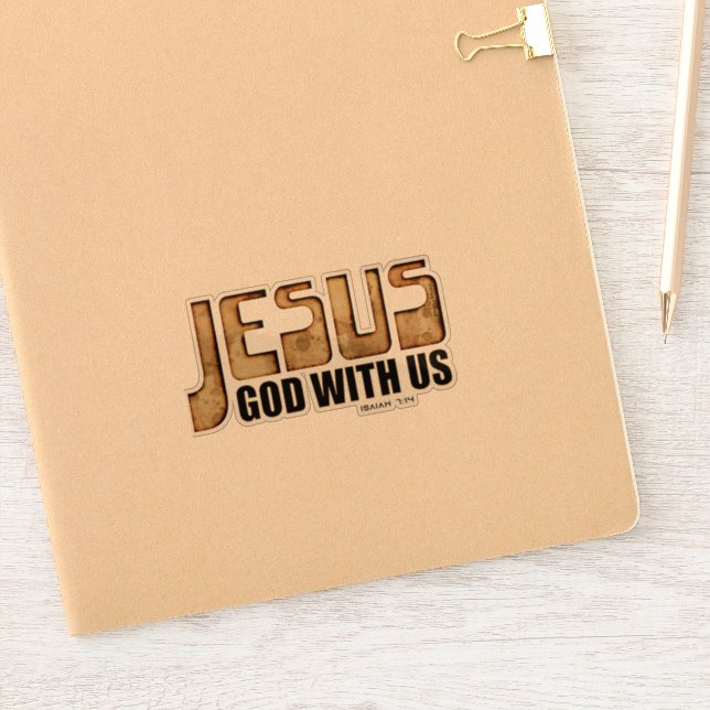 Jesus God with Us (Notebook)