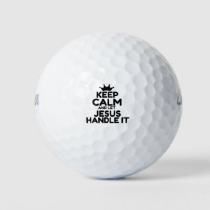 JESUS GOLF BALLS