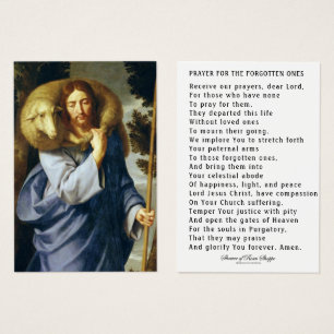 Jesus Good Shepherd Souls in Purgatory Prayer 