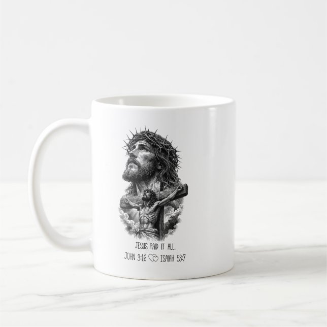 Jesus Gospel  Coffee Mug (Left)
