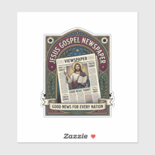Jesus Gospel Newspaper Jesus Newspaper Christian F