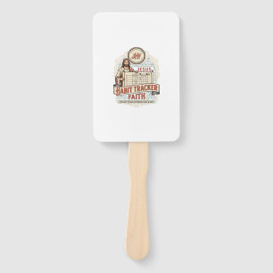 Jesus Habit Tracker Faith Jesus Habit Tracker Chri Hand Fan