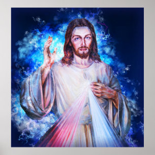 Jesus' hand poster
