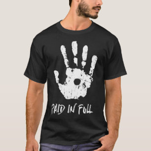 Jesus Hand Print, Paid in Full - Christian Faith T-Shirt