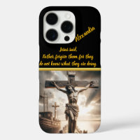 Jesus Hanging Above Calm Waters Scene