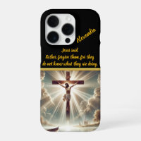 Jesus Hanging on Crucifix Over Water