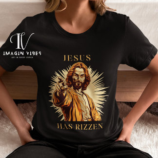Jesus Has Rizzen Shirt - Pointing Out Jesus T-Shir