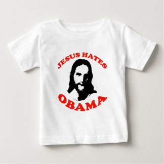 JESUS HATES OBAMA BABY T-Shirt