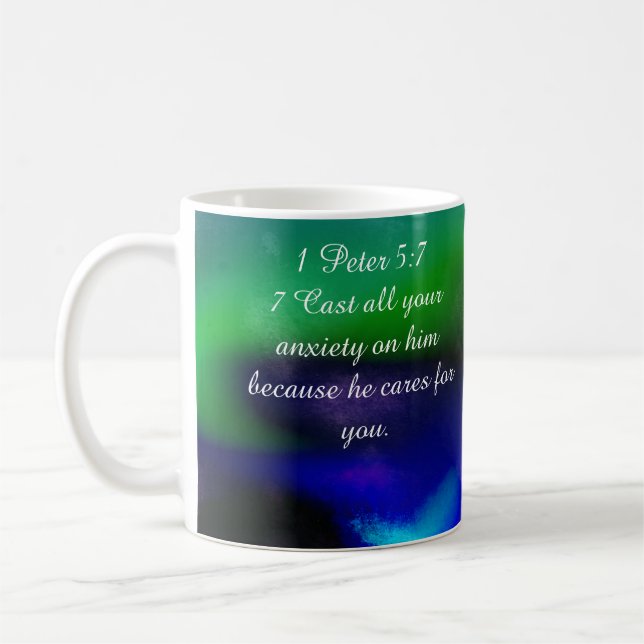 jesus have worry  coffee mug (Left)