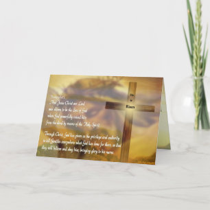 Jesus - He Is Risen - Easter Holiday Card