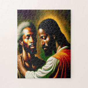 Jesus Heals a Blind Man II Puzzle