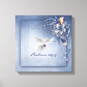 Jesus Heals Premium Wrapped Canvas (Gloss)