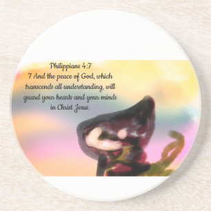 jesus heart coaster