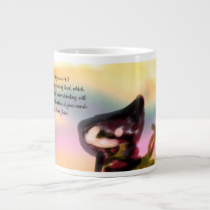 jesus heart large coffee mug
