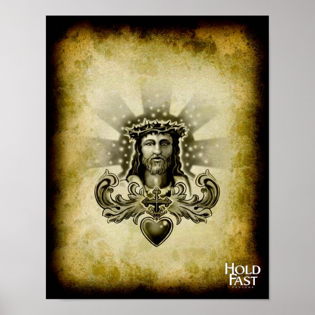 Jesus Heart Poster (Front)