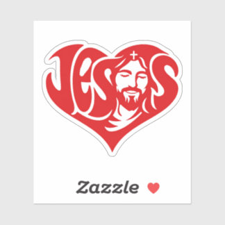 Jesus Heart Typography