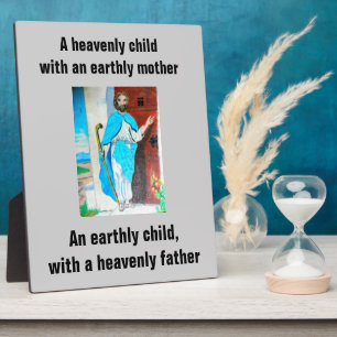JESUS HEAVENLY CHILD  PLAQUE