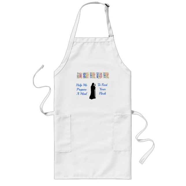 Jesus Help Feed Flock Apron (Front)