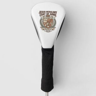 Jesus Heraldry Coat Of Arms Jesus Heraldry Coat Ar Golf Head Cover