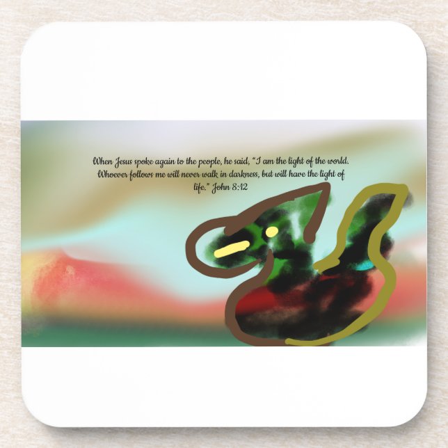 jesus  here always  coaster (Front)