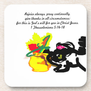 jesus here coaster