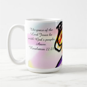 jesus here  coffee mug