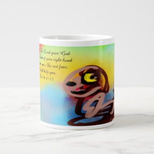 Jesus here large coffee mug