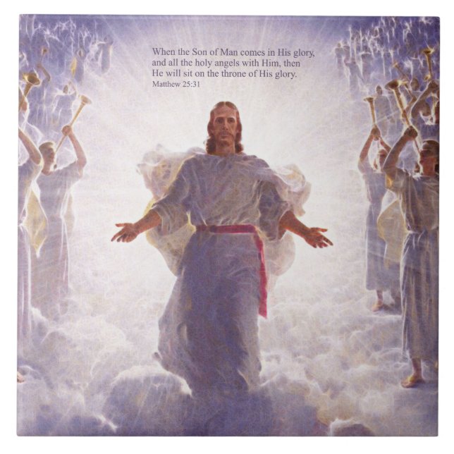 Jesus & his Angels 1 Tiles (Front)