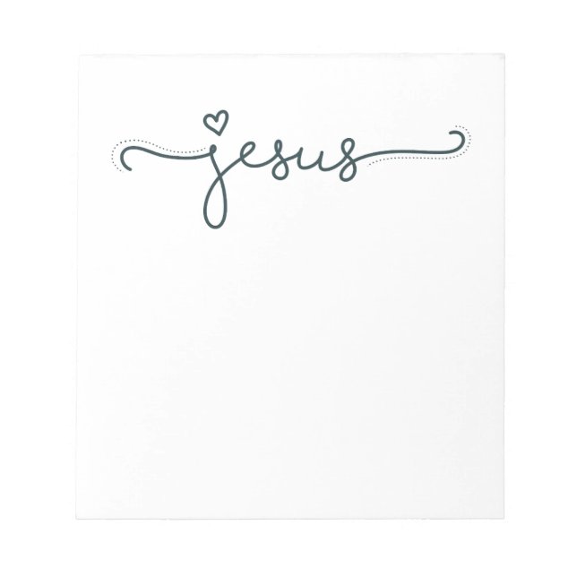 Jesus Holiday Christmas Notepad Daily Use (Front)