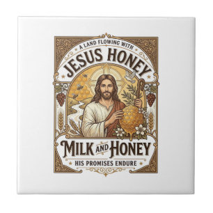 Jesus Honey Milk And Honey Jesus Honey Milk Honey Ceramic Tile