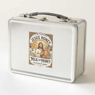 Jesus Honey Milk And Honey Jesus Honey Milk Honey Metal Lunch Box