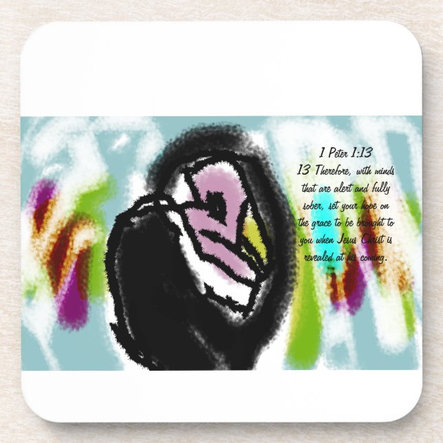 Jesus hope coaster (Front)