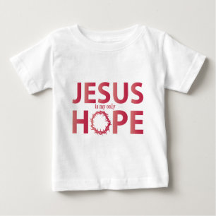jesus hope salmon gradient baby T-Shirt