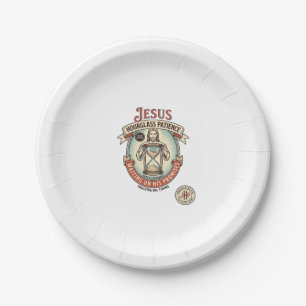 Jesus Hourglass Patience Jesus Hourglass Patience Paper Plate