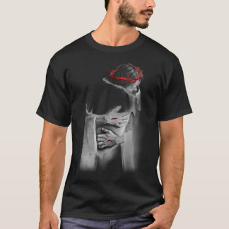 Jesus Hugging Me  Jesus Embracing Me God Hug Chris T-Shirt