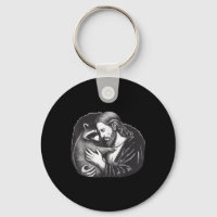 Jesus Hugging Racoon _2