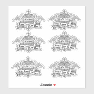 Jesus I Trust Angels  Religious AMDG